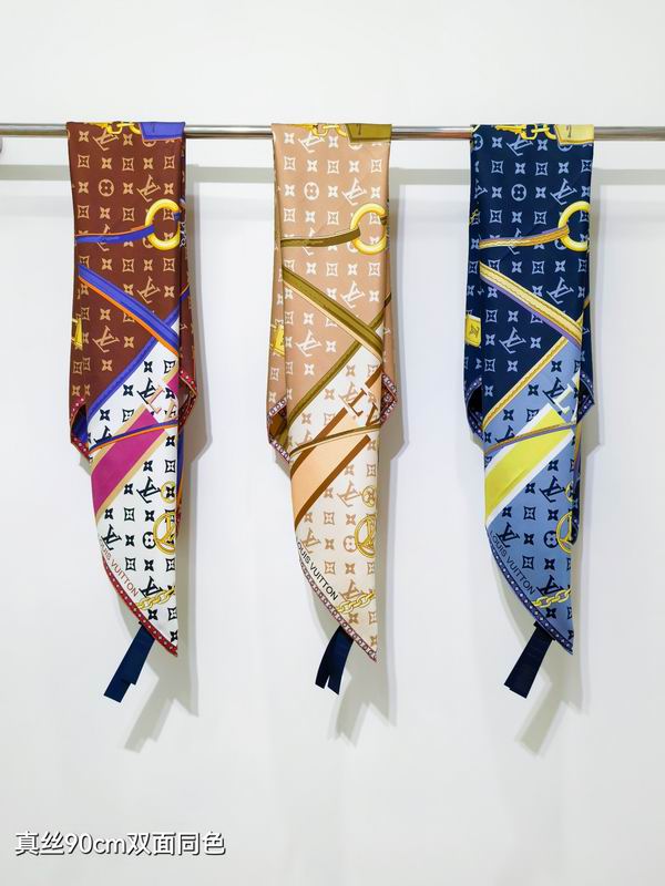 LV Silk Scarf 90X90cm E070730